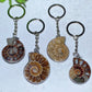 Ammonite Key Chain Ammonite Pendant Bulk Wholesale