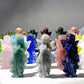 3.9" Mixed Crystal Angel Fairy Carvings Bulk Wholesale