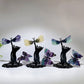 12cm Mixed Crystal Cat Catching Dragonfly Butterfly Crystal Healing Bulk Wholesale