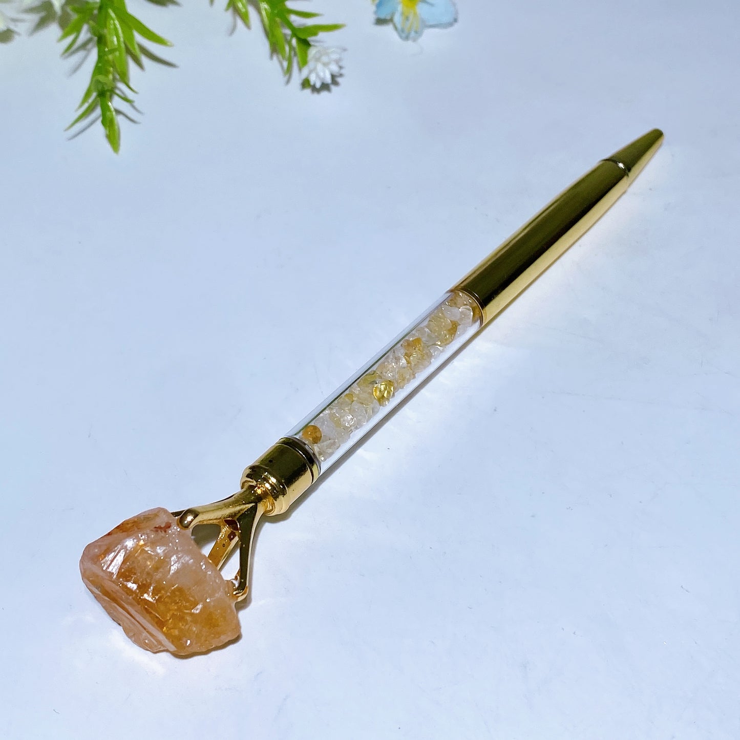 17cm Crystal Chips Pen Crystal Healing Bulk Wholesale