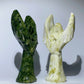 20cm Jade Serpentine The Angel of Death Carvings Crystal Healing Bulk Wholesale