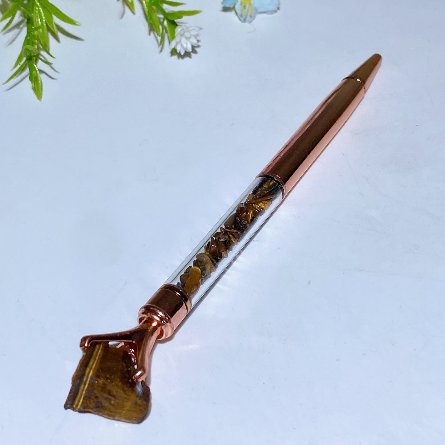 17cm Crystal Chips Pen Crystal Healing Bulk Wholesale