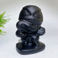 2.8" 4.0" Black Obsidian Venom Carving Crystal Healing Bulk Wholesale