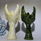 20cm Jade Serpentine The Angel of Death Carvings Crystal Healing Bulk Wholesale