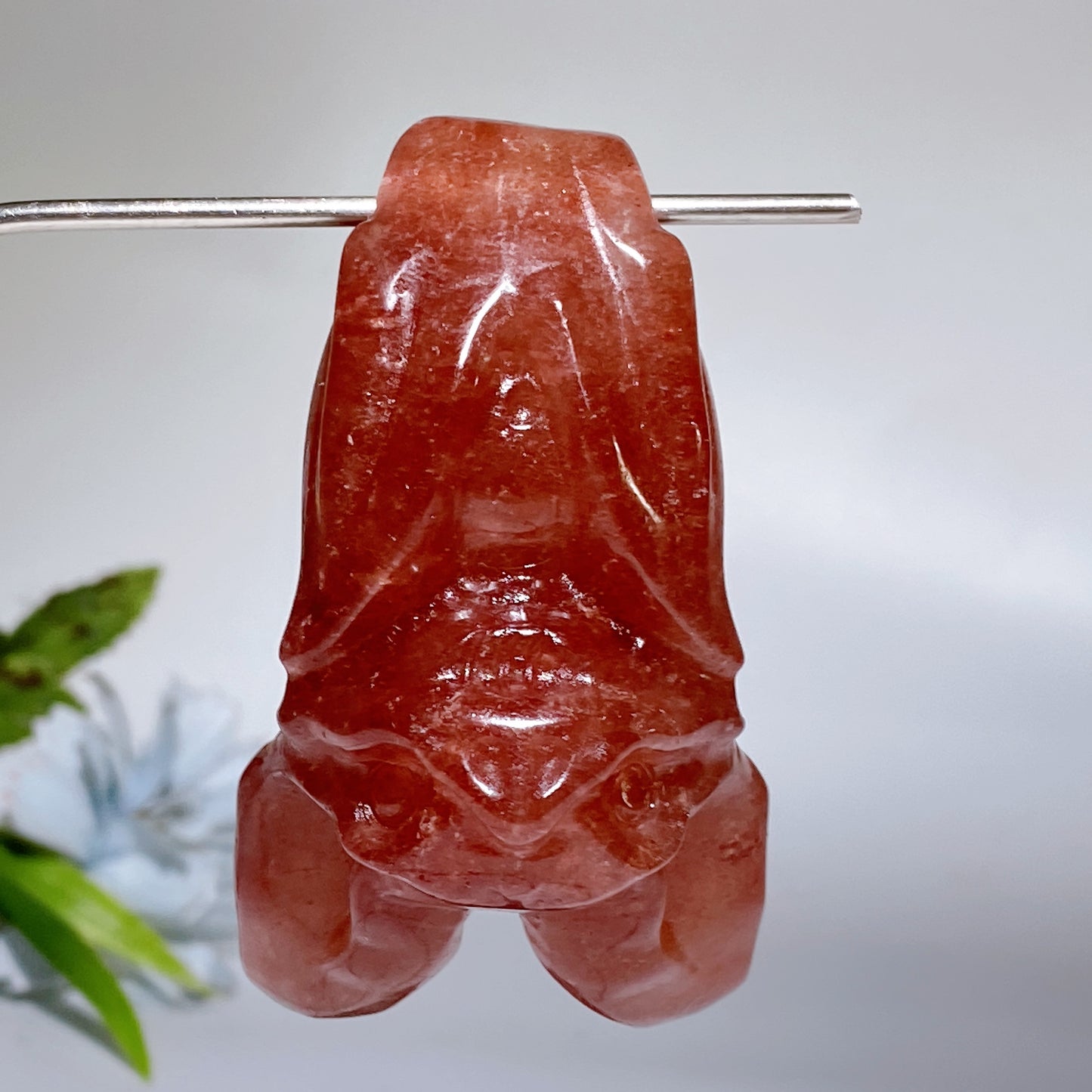 Crystal Bat Carving with Stand Free Form Crystal Healing Bulk Wholesale