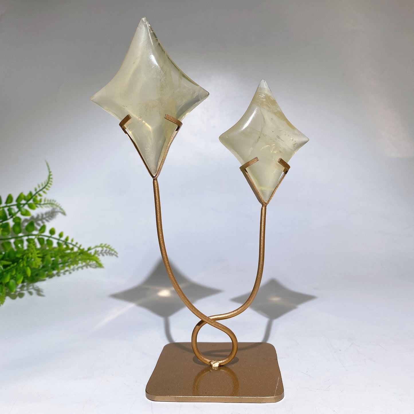 Crystal Stars Carving with Stand Crystal Healing Bulk Wholesale