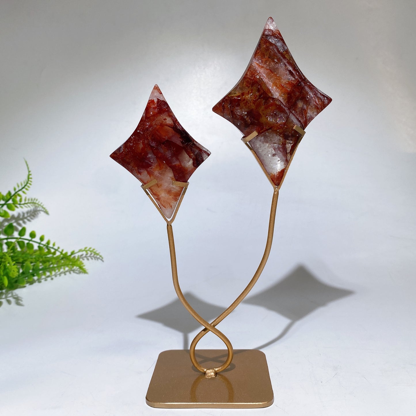 Crystal Stars Carving with Stand Crystal Healing Bulk Wholesale