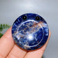 4cm Crystal Round Worry Stone with Eyes Crystal Healing Bulk Wholesale