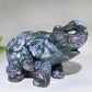 Large Unique Hand Carved Druzy Moss Agate Eelephant Crystal Healing Bulk Wholesale