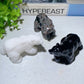 3.1" Mixed Crystal Polar Bear Carvings Bulk Wholesale
