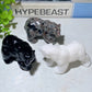 3.1" Mixed Crystal Polar Bear Carvings Bulk Wholesale