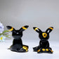 1.4" Black Obsidian Eevee Carving Crystal Healing Bulk Wholesale