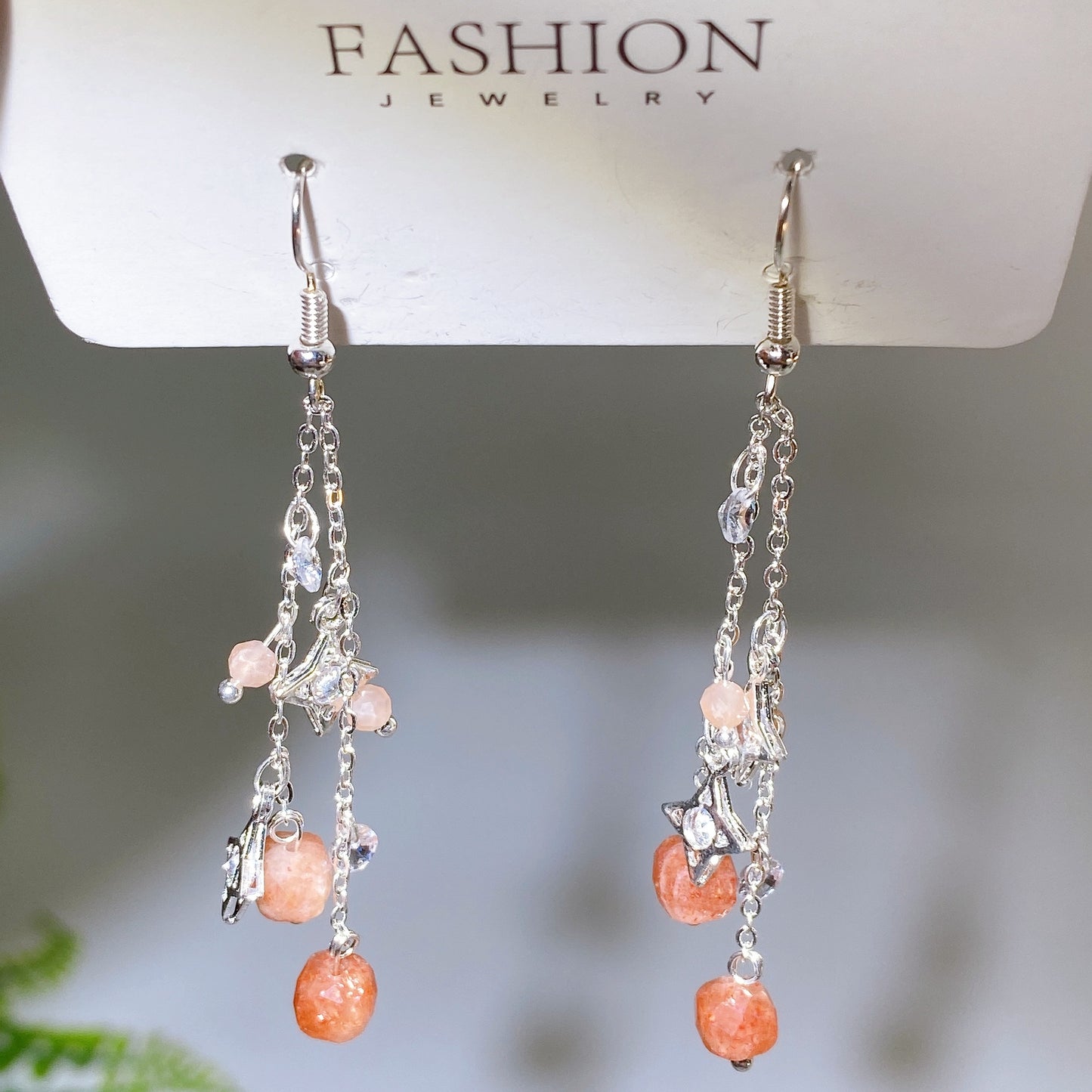 Alloy Metal Crystal Earrings Crystal Healing Bulk Wholesale