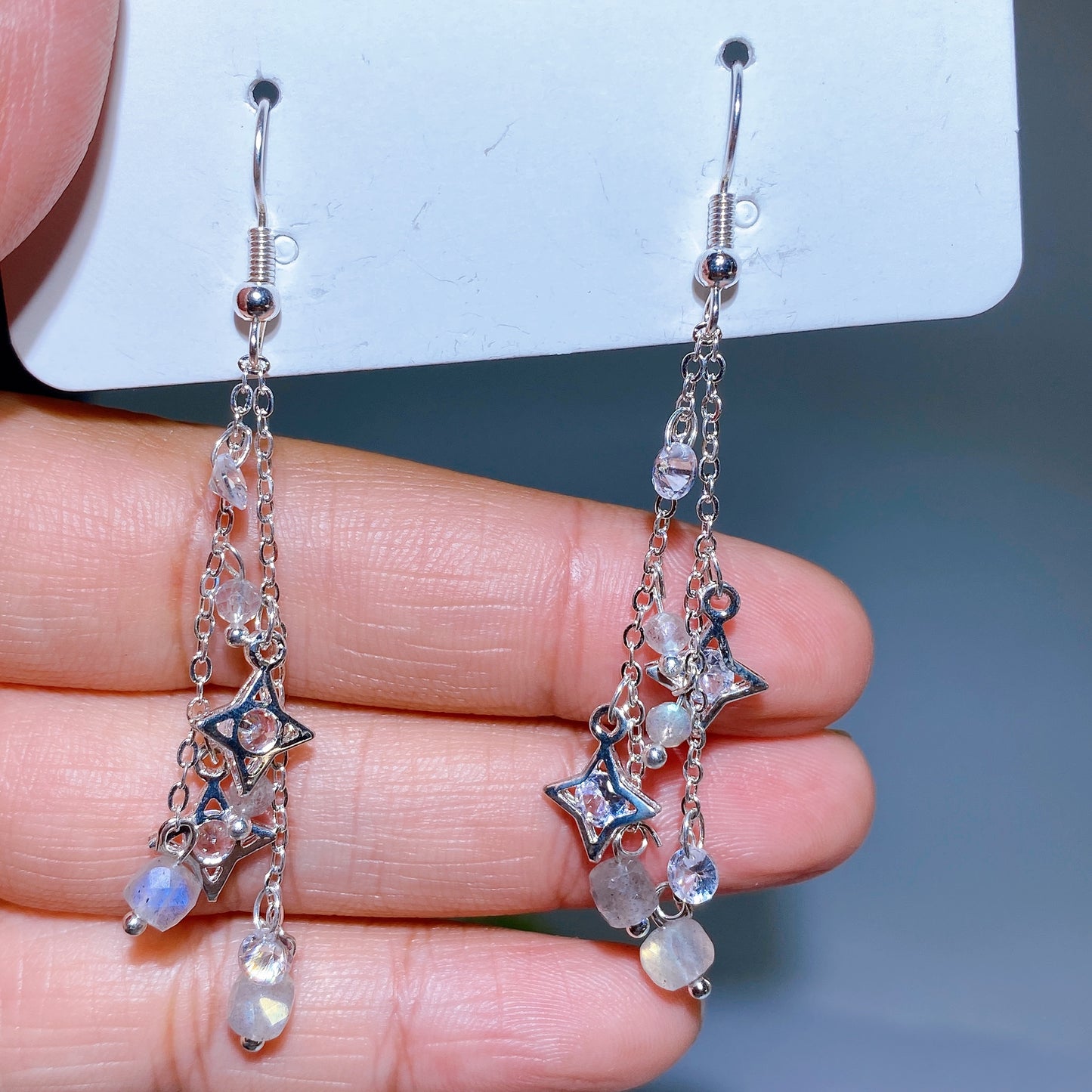 Alloy Metal Crystal Earrings Crystal Healing Bulk Wholesale