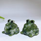 1.6" Serpentine Frog Carving Crystal Healing Bulk Wholesale