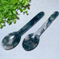 6.0" Moss Agate Spoon Carvings Bulk Wholesale