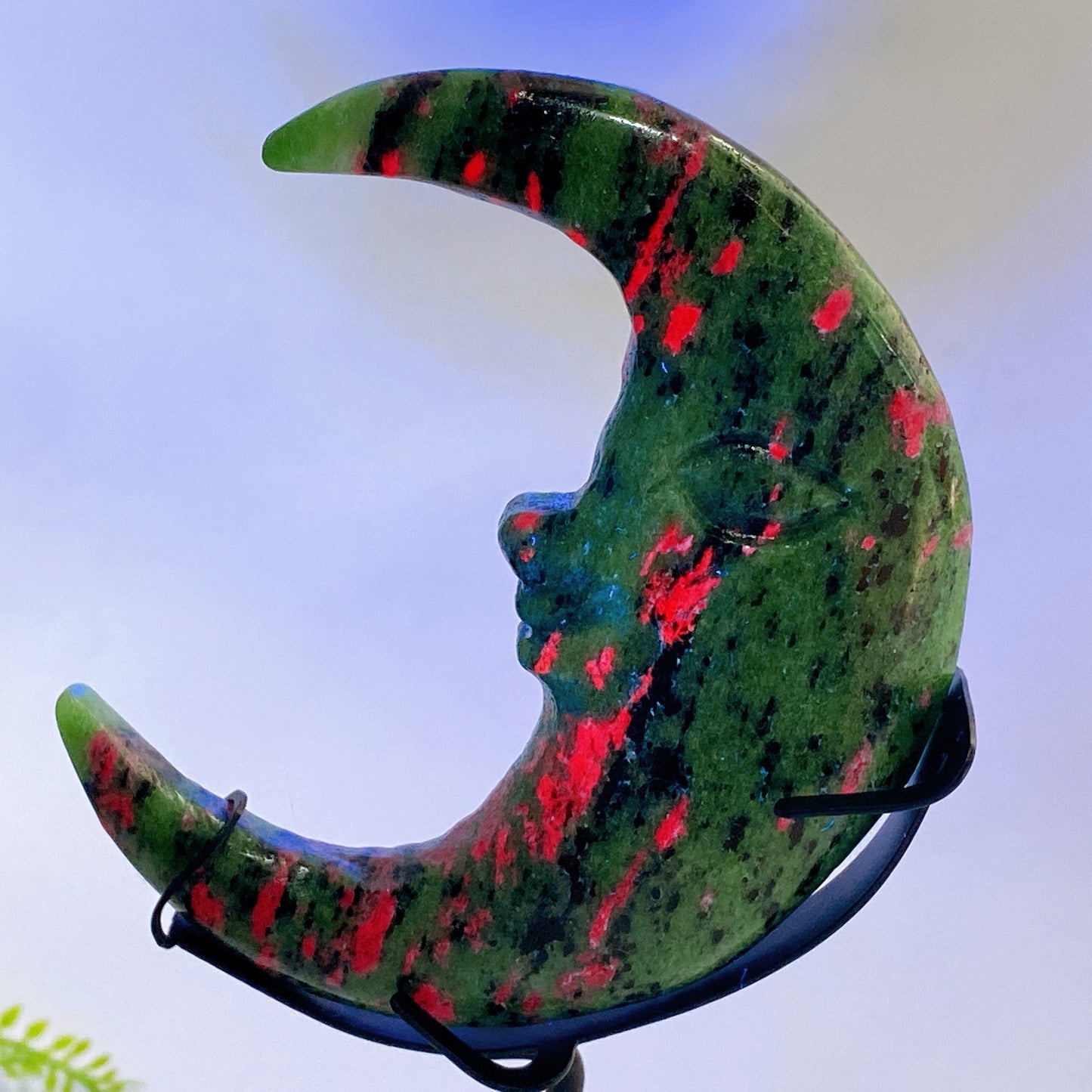 Crystal Moon Face Carving Crystal Healing Bulk Wholesale