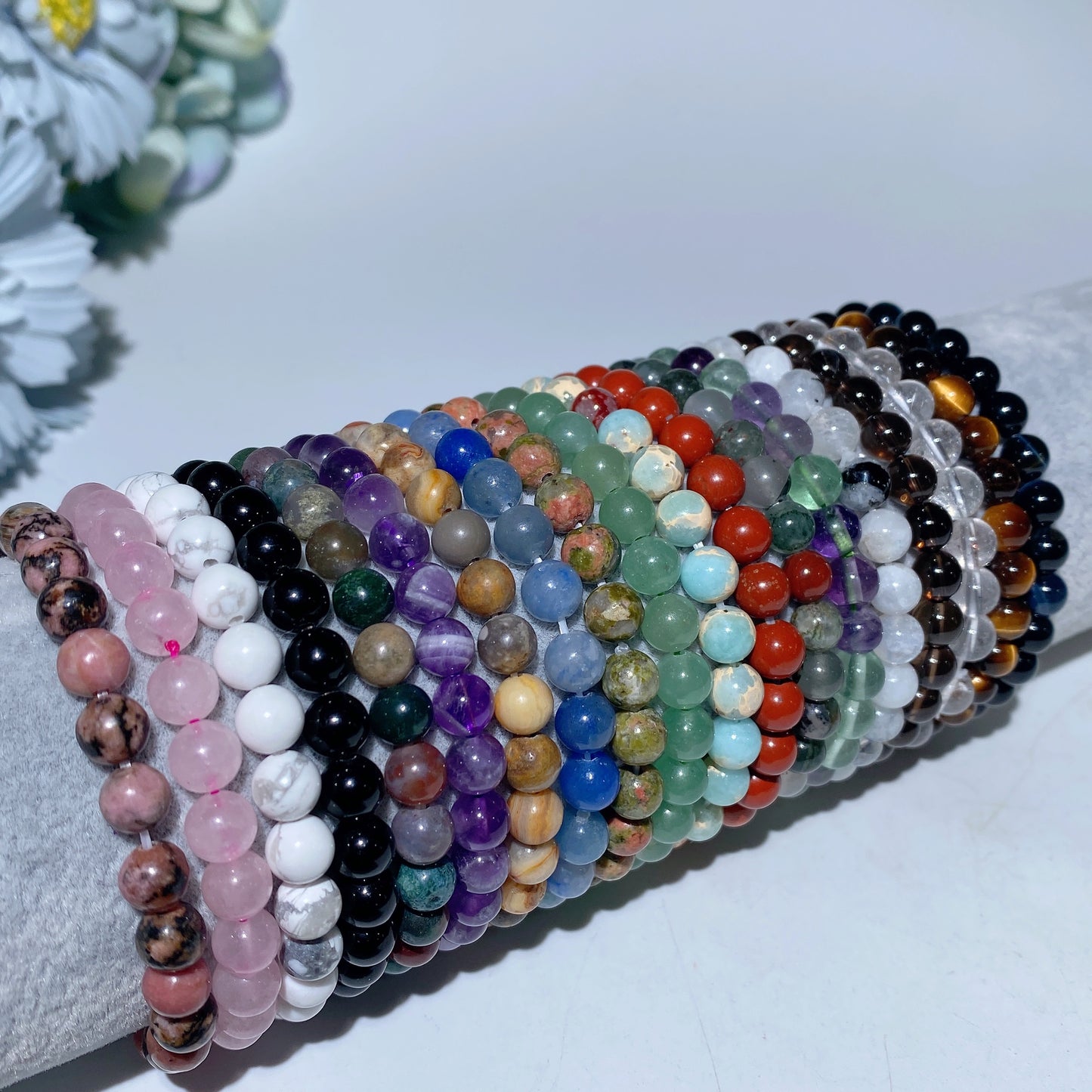 6mm Baby Size Mixed Crystal Bracelet Bulk Wholesale