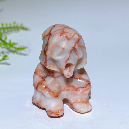 1.6" Crystal Ghost Carving Crystal Healing Bulk Wholesale