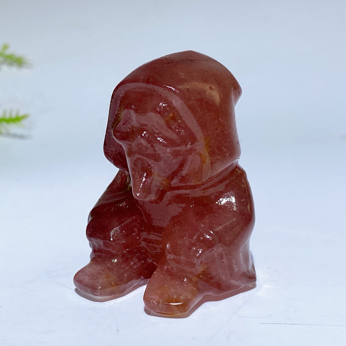 1.6" Crystal Ghost Carving Crystal Healing Bulk Wholesale
