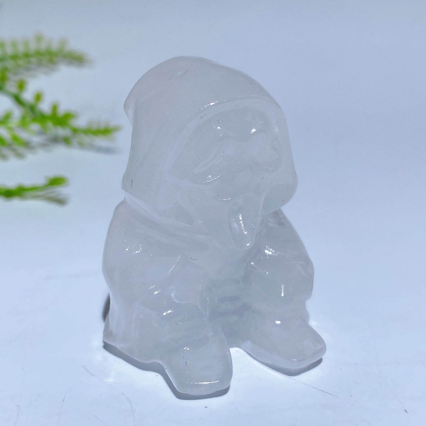 1.6" Crystal Ghost Carving Crystal Healing Bulk Wholesale