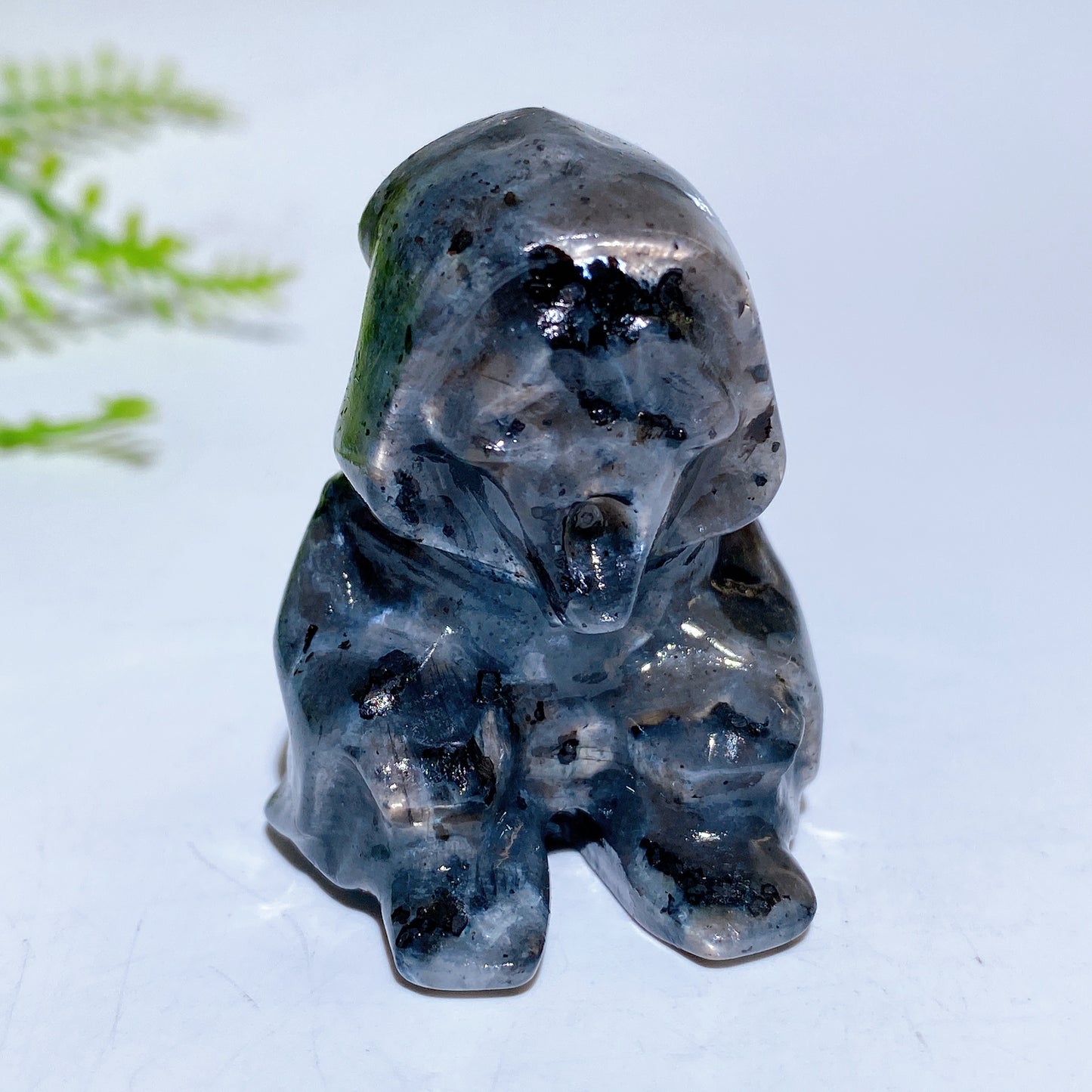 1.6" Crystal Ghost Carving Crystal Healing Bulk Wholesale