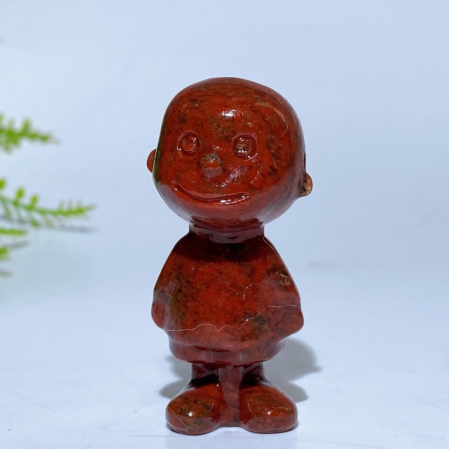 2.0" Mixed Crystal Peanuts Comic Character Carving Crystal Healing Bulk Wholesale 1 Set