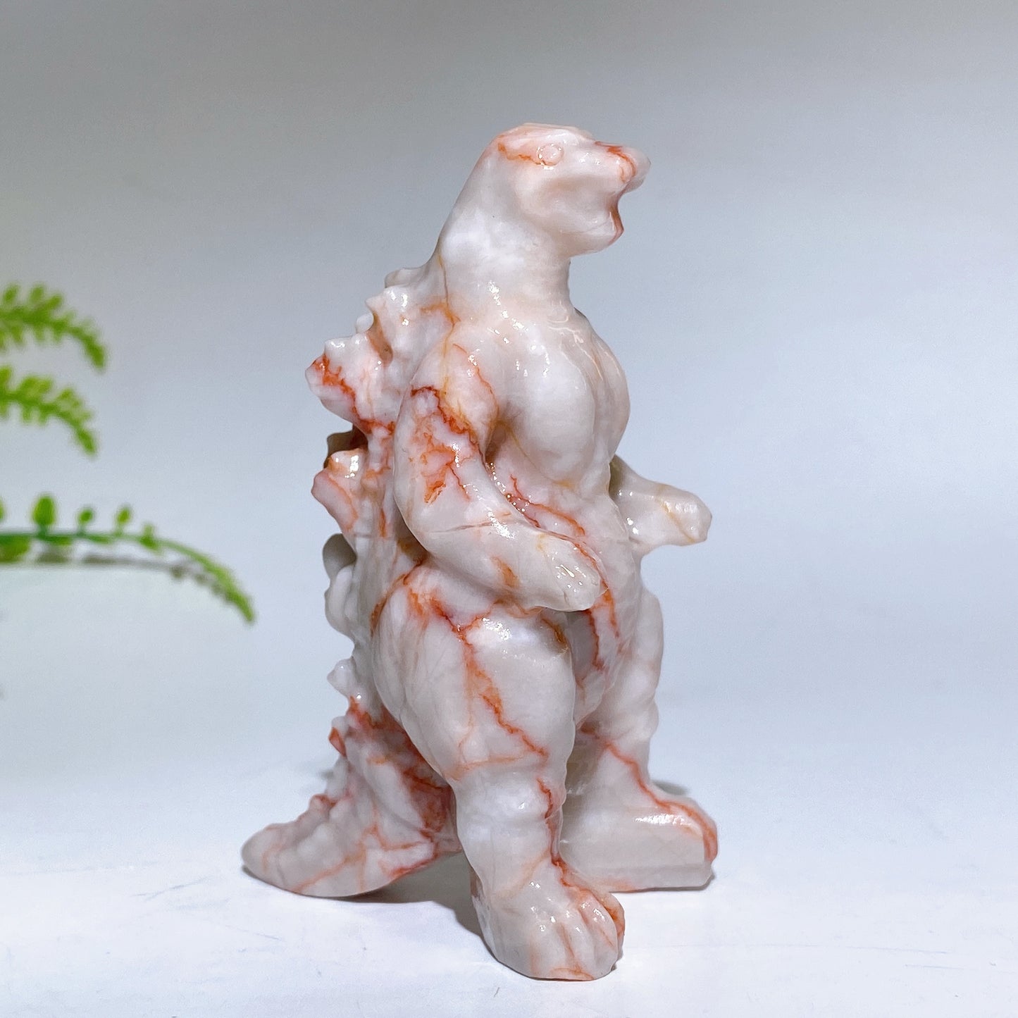 3.2" Crystal Godzilla Carving Crystal Healing Bulk Wholesale