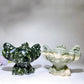 16cm Jade Sepentine Stitch Carving Crystal Healing Bulk Wholesale