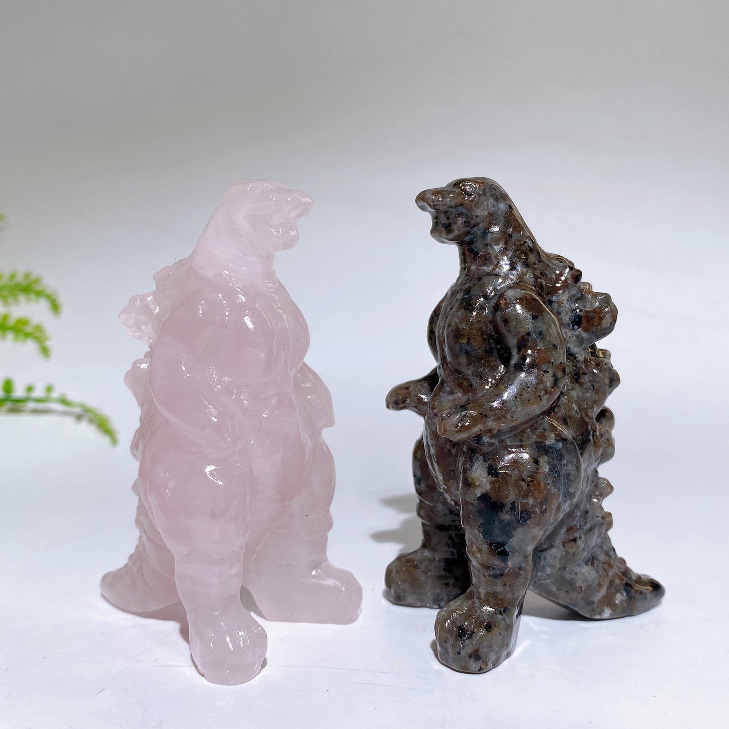 3.2" Crystal Godzilla Carving Crystal Healing Bulk Wholesale