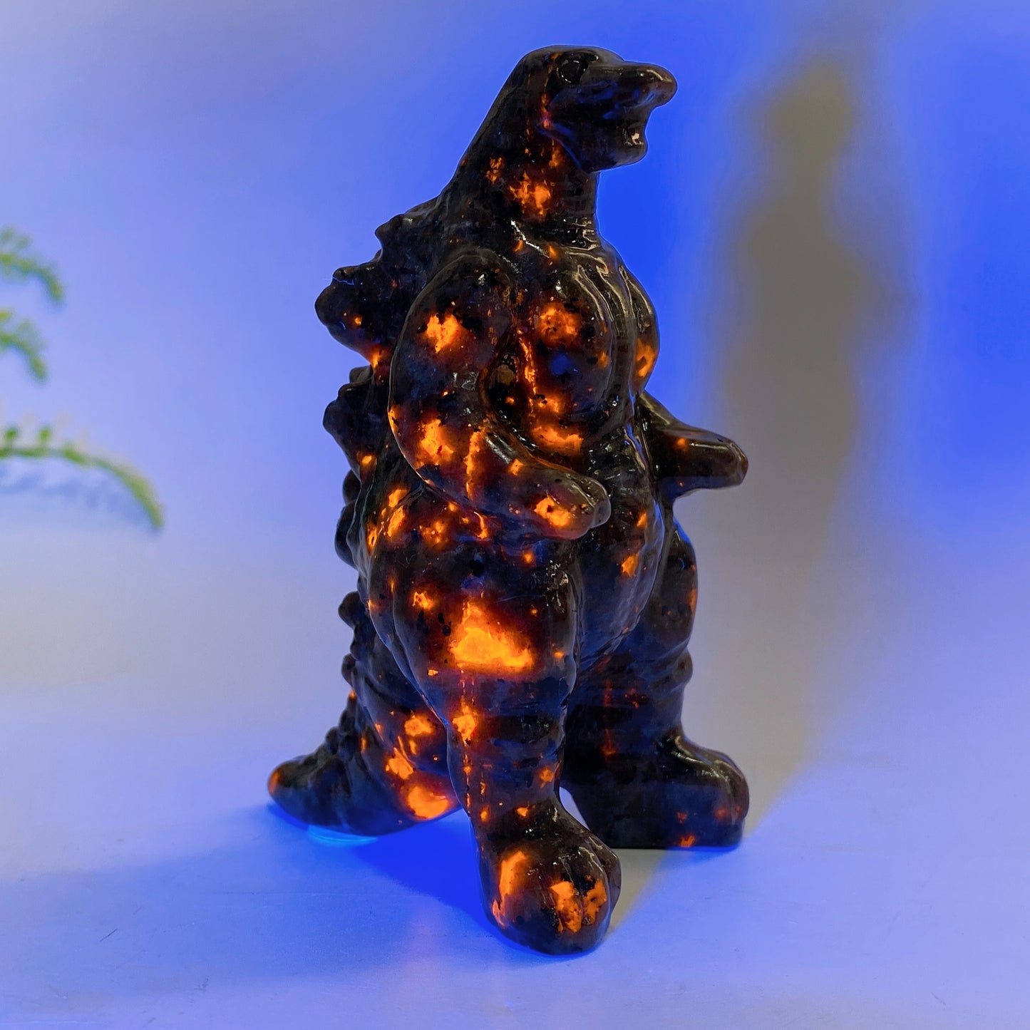 3.2" Crystal Godzilla Carving Crystal Healing Bulk Wholesale