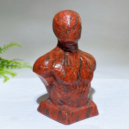 4.0" Natural Sesame Stone Spiderman Crystal Healing Carving Bulk Wholesale