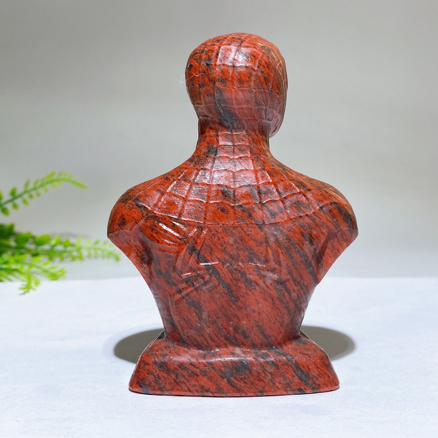 4.0" Natrual Sesame Stone Spiderman Crystal Healing Carving Bulk Wholesale