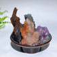 Natrual Raw Crystal with Chips Branch in Plate Free Form Crystal Healing Bulk Wholesale