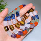 Natrual Mixed Crystal Barrel Bracelet Crystal Healing Bulk Wholesale