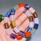 Natrual Mixed Crystal Barrel Bracelet Crystal Healing Bulk Wholesale