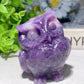 2.4" Mixed Crystal Owl Carvings Bulk Wholesale