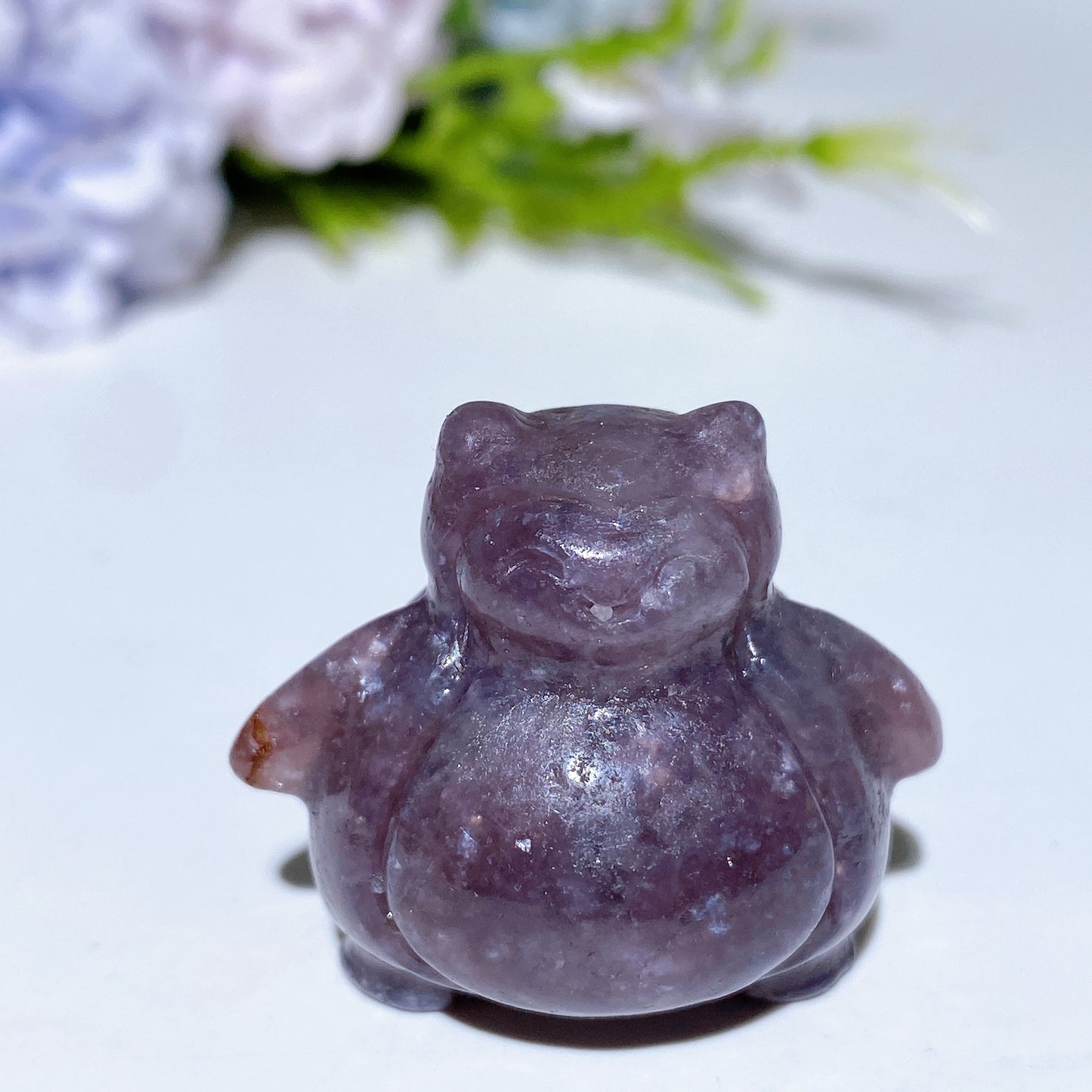 1.2" Crystal Snorlax Carving Crystal Healing Bulk Wholesale
