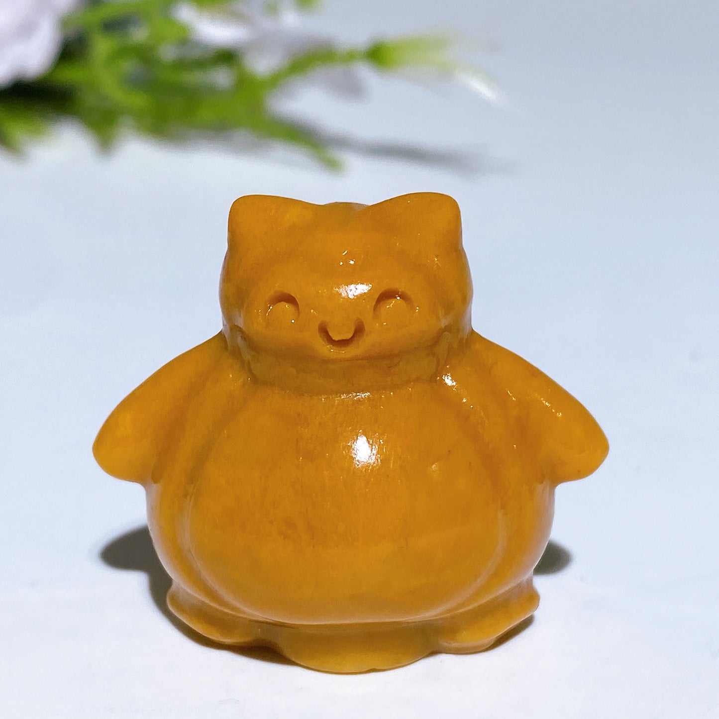 1.2" Crystal Snorlax Carving Crystal Healing Bulk Wholesale