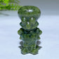 1.6" Natural Mixed Crystal SpongeBob Character Carving 5 Pieces Crystal Healing Bulk Wholesale