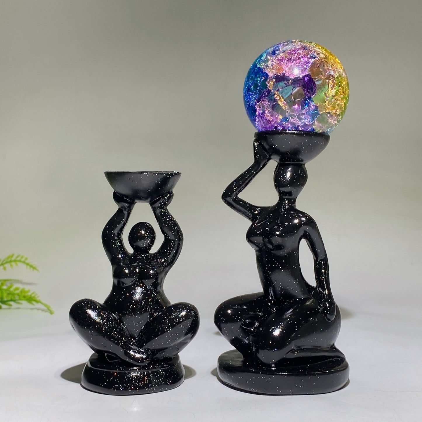 Resin Sphere Stand Crystal Healing Bulk Wholesale