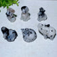 1.1"-1.5" Rainbow Moon Stone Carvings Crystal Healing Bulk Wholesale