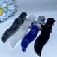 5.0" Mixed Crystal Dagger Carvings Crystal Healing Bulk Wholesale