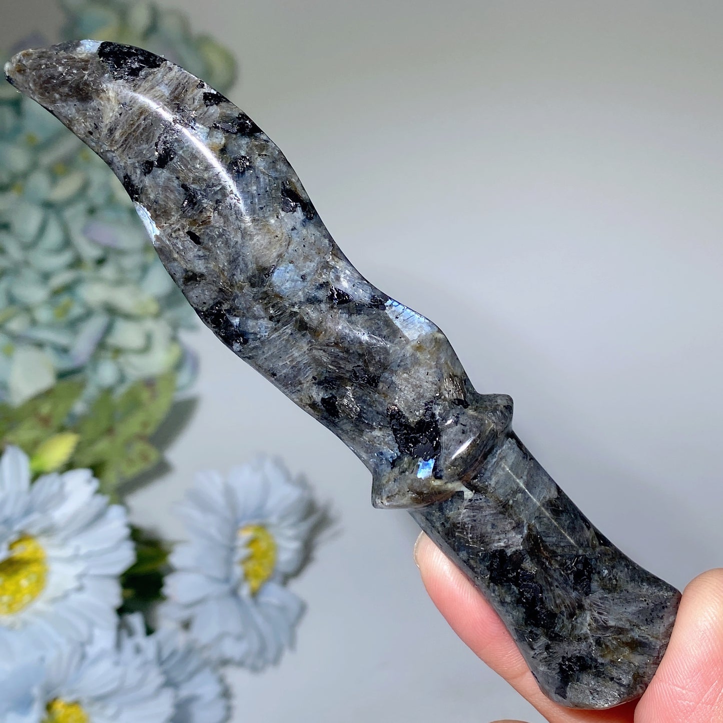 5.0" Mixed Crystal Dagger Carvings Crystal Healing Bulk Wholesale