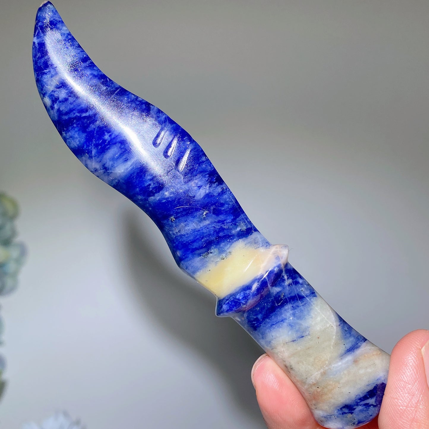 5.0" Mixed Crystal Dagger Carvings Crystal Healing Bulk Wholesale