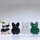 1.6" Natural Crystal Bat Carving Crystal Healing Bulk Wholesale