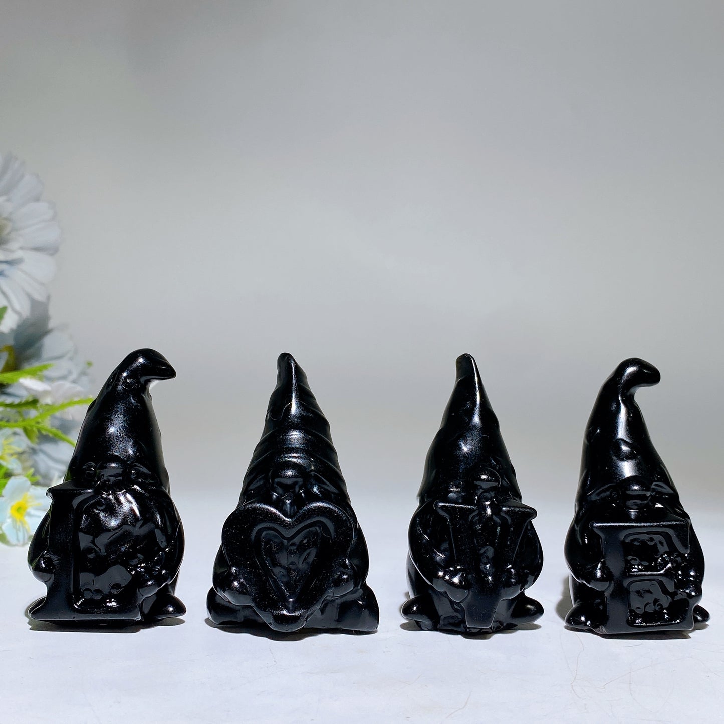 2.4" Crystal Dwarf with LOVE Letter Carving Crystal Healing Bulk Wholesale