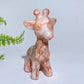 3.1" Natural Crystal Giraffe Carving Crystal Healing Bulk Wholesale