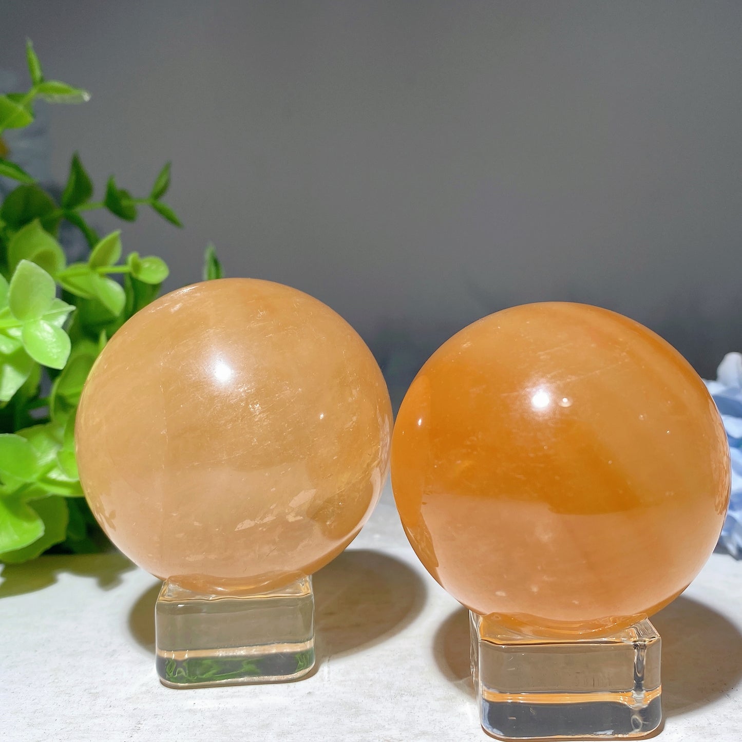 1.8"-2.0" Honey Calcite Sphere Bulk Wholesale