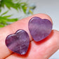 14mm Drilled Crystal Heart for Jewelry DIY Crystal Healing Bulk Wholesale